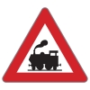 §50/*6b Bahnübergang ohne Schranken