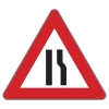 §50/*8c Fahrbahnverengung rechtsseitig