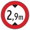 §52/*9b Fahrverbot für über ...m hohe Fahrzeuge (Baustelle)