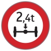 §52/*9d Fahrverbot für Fahrzeuge mit über ...t Achsdruck