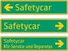 §53/13 Wegweiser Handel/Gewerbe/Industrie Grün/Gelb
