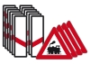 §50/*6c Bahnübergang ohne Schranken 16-teilig