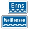 Bezeichnung von Gewässern (einzeilig)