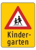 Hinweistafel 'KINDERGARTEN'