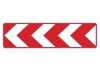 Leitplanken rechteckig (Baustelle)