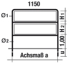 Rohrrahmen HA 1150