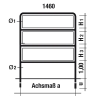 Rohrrahmen HFB 1460
