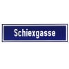 Straßenbezeichnungstafel Alu geprägt