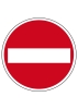 Einfahrt verboten (Symbol)