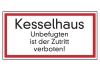 Kesselhaus Unbefugten ist der Zutritt verboten!
