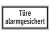 Türe alarmgesichert