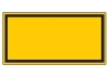 Warnschild (leer) mit Wunschtext