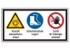 Mehrsymbolschild W018 / M008 / P06