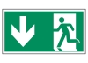 Rettungsweg abwärts