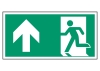 Rettungsweg geradeaus