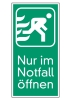 Nur im Notfall öffnen