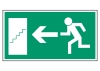 Rettungsweg über Treppe links