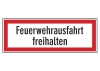 Feuerwehrausfahrt freihalten