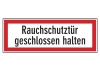 Rauchschutztür geschlossen halten