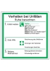 Verhalten bei Unfällen