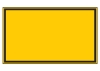 Warnschild gelb (leer)  mit Wunschtext