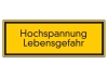 Hochspannung Lebensgefahr