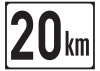 20km Tafel