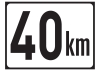 40km Tafel