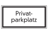 Privatparkplatz
