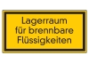 Lagerraum für brennbare Flüssigkeiten