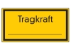Tragkraft _____________ mit Wunschtext