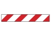 Warnstreifen rot/weiß rechts