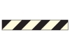Warnstreifen schwarz/nachleuchtend rechts