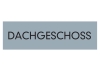 Stockwerkschild DACHGESCHOSS Alu selbstklebend