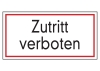 Zutritt verboten