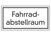 Fahrradabstellraum