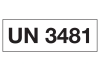 UN 3481 - Lithium-Ionen-Batterie in Ausrüstung
