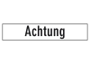 Achtung 21 Stück/Bogen