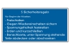 5 Sicherheitsregeln