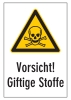 Vorsicht! Giftige Stoffe
