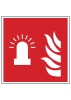 F018 Brandalarm-Blitzleuchte