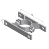 WD-Lasche, beidseitig standard