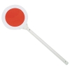 Winkerkelle mit Stiel   rot/grün (Baustelle)