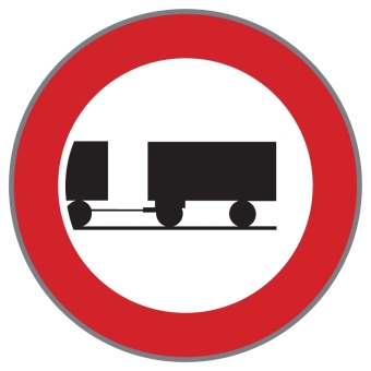 §52/7b Fahrverbot für Lastkraftfahrzeuge mit Anhänger