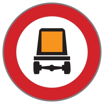 §52/7e Fahrverbot für Kraftfahrzeuge mit gefährlichen Gütern