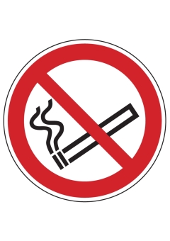 Rauchen verboten, Rolle zu 100 Stk.
