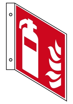 Fahnenschild F001 Feuerlöscher