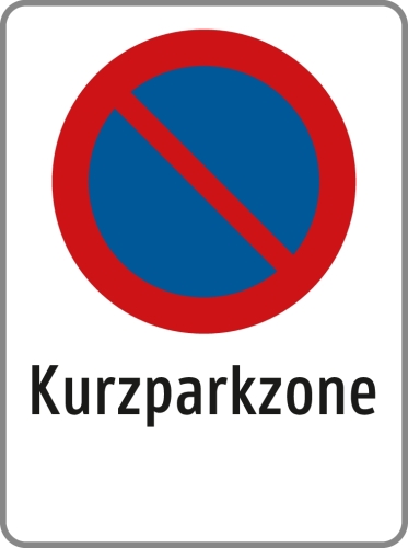 Artikelbild des Artikels “§52/13d Kurzparkzone    mit Text laut Angabe “