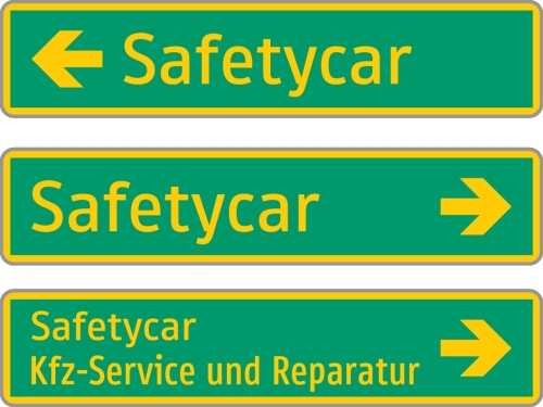 Artikelbild des Artikels “§53/13 Wegweiser Handel/Gewerbe/Industrie Grün/Gelb “