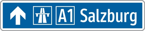 Artikelbild des Artikels “§53/14b Wegweiser einzeilig “